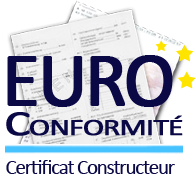 Certificat de conformité pour le Belgique 