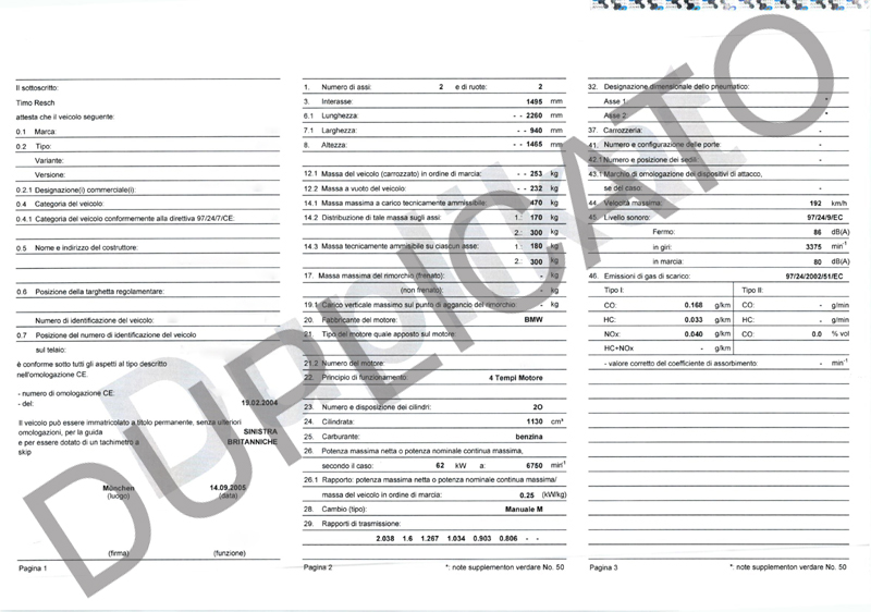 Obtenir le certificat de conformité officiel 